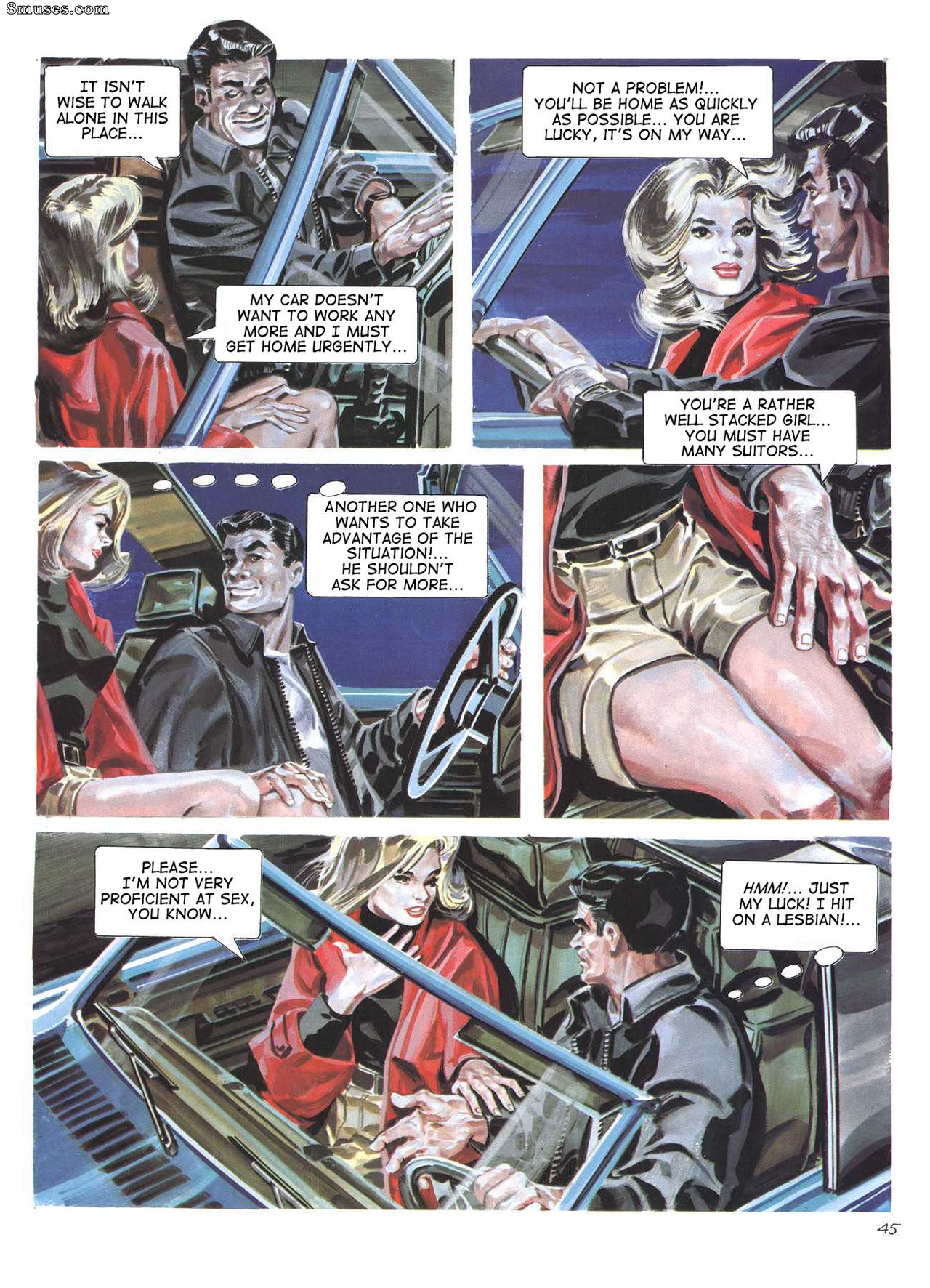 Classic Comics Collection - La veuve - Page 46
