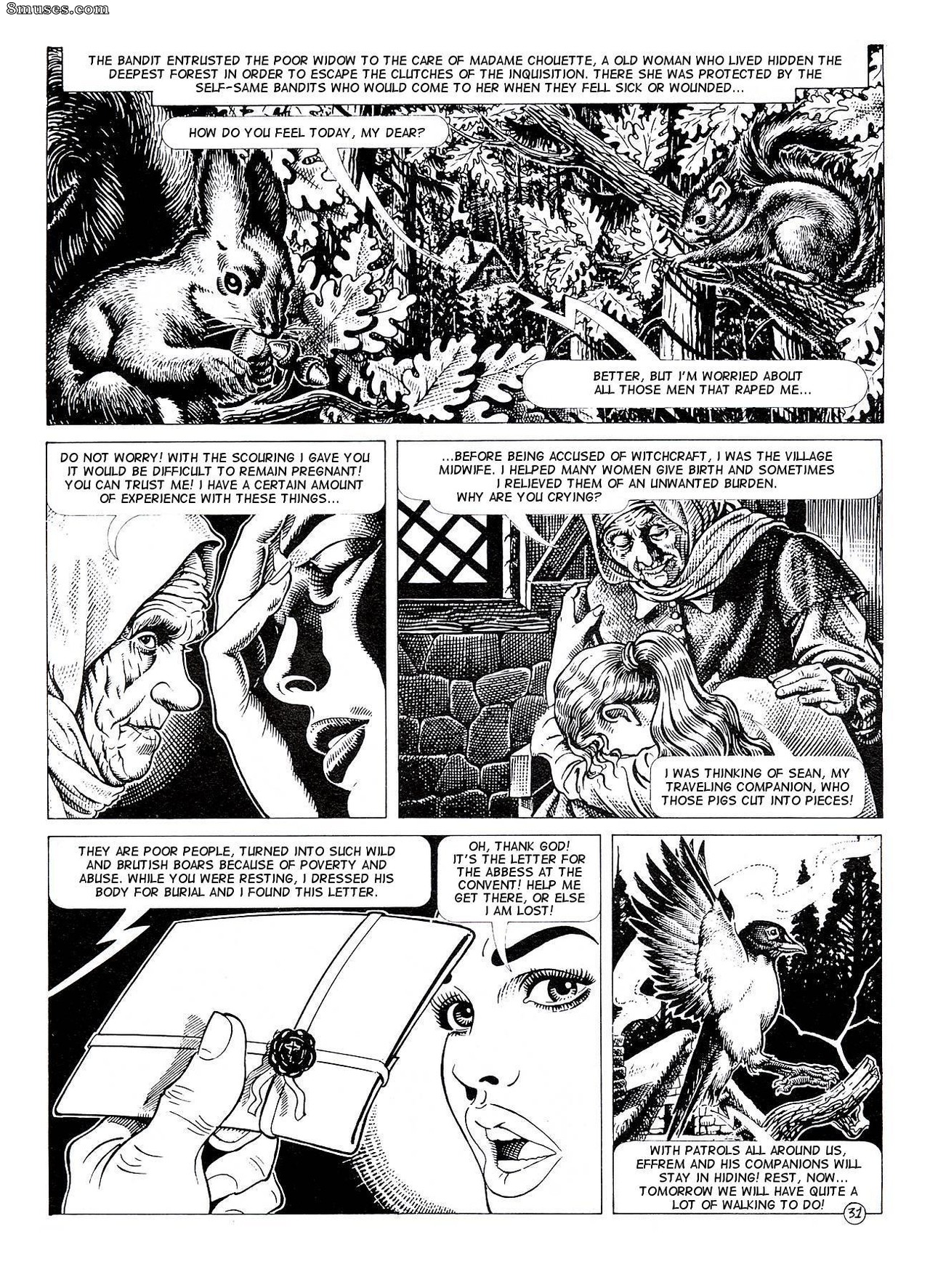 Classic Comics Collection - A viúva - Página 80