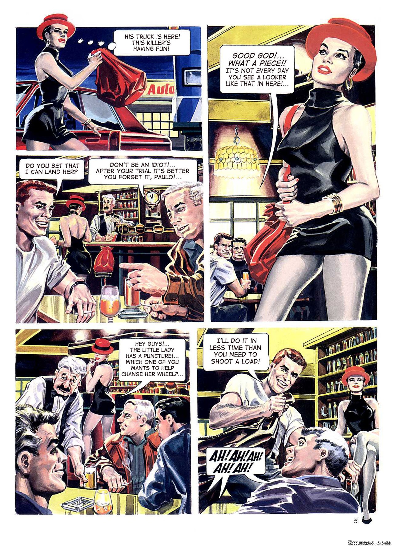 Classic Comics Collection - La veuve - Page 6