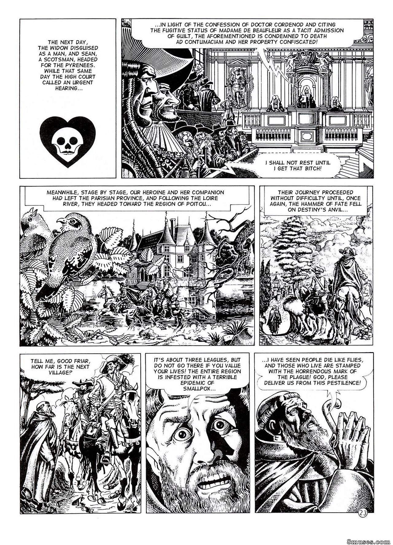 Classic Comics Collection - A viúva - Página 72