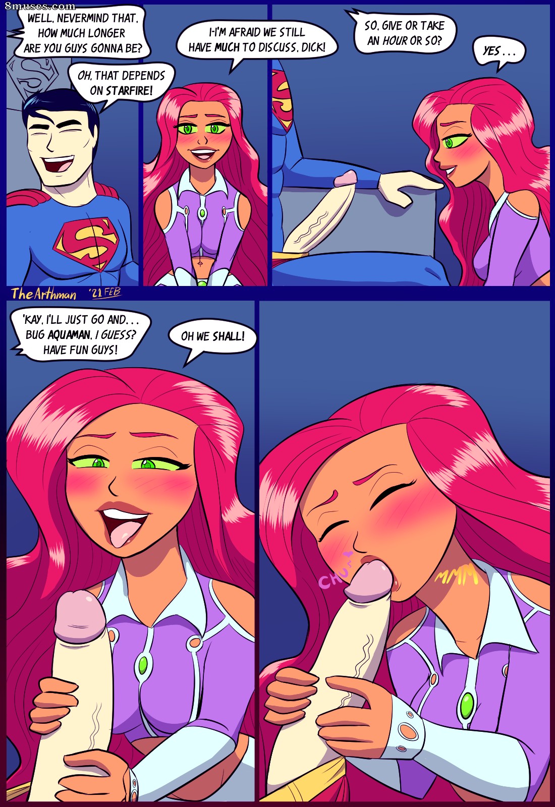 Super ero Comics - Action Sex - Page 3