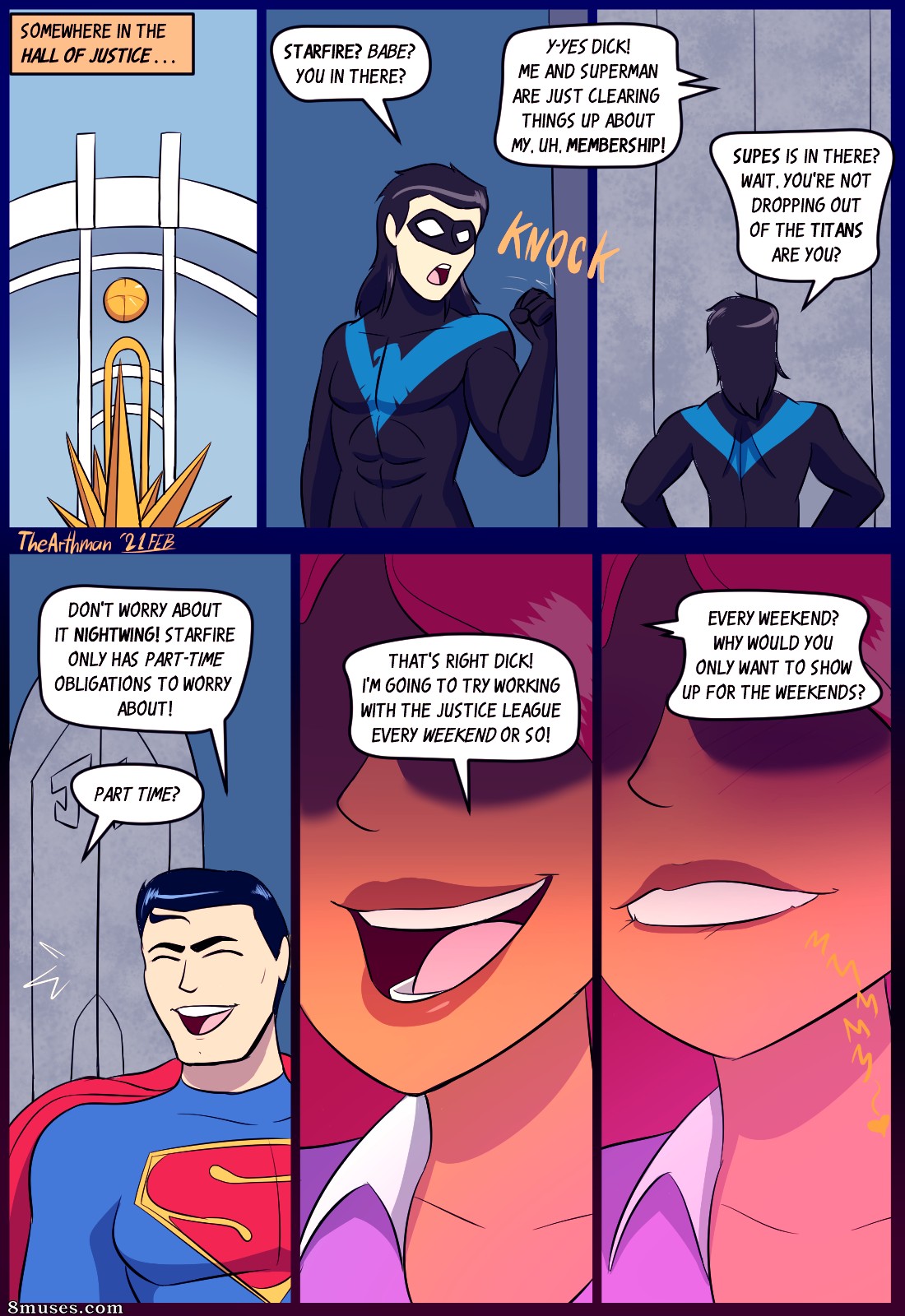 Super ero Comics - Action Sex - Page 2