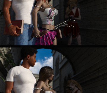 CAT AND SILAS PUBLIC HANDJOB - Page 6