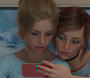 Best Friends - Alex & Cali Phone Set - Page 3