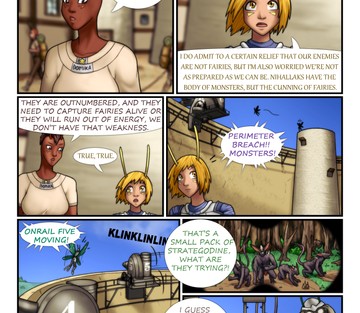 Fairies vs Tentacles - Page 615