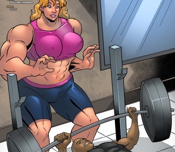 Body Building Bimbo
