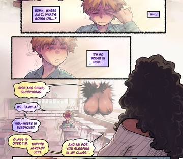 Breaking in tim comic