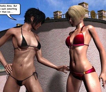Tender Sapphic - Vicky Wants Ice - Page 3
