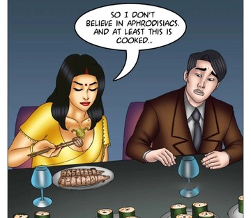 Savita Bhabhi - Episode 138 - Aphrodisiac Snack - Page 58