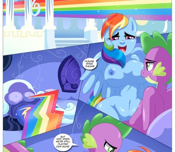 Jogo de PDA extremo de Rainbow Dash - Página 33
