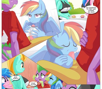 Jogo de PDA extremo de Rainbow Dash - Página 23