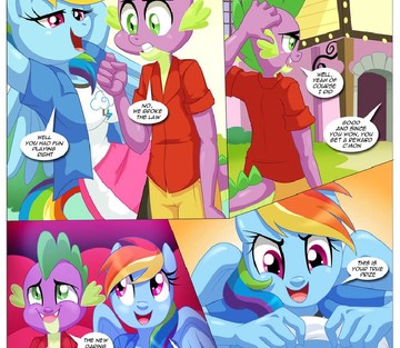 Jogo de PDA extremo de Rainbow Dash - Página 28