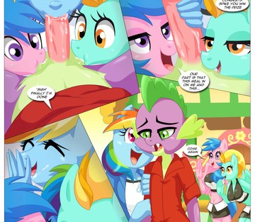 Jogo de PDA extremo de Rainbow Dash - Página 27