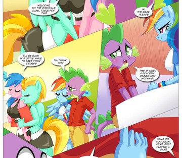 Jogo de PDA extremo de Rainbow Dash - Página 20
