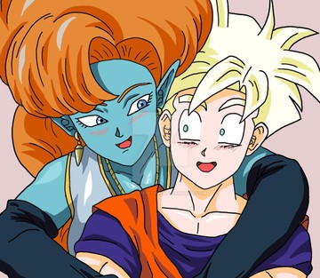 Gohan X Zangya - Fiery Lake - Page 2
