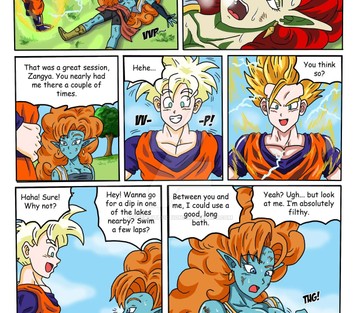 Gohan X Zangya - Fiery Lake - Page 6