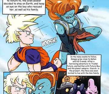 Gohan X Zangya - Fiery Lake - Page 5