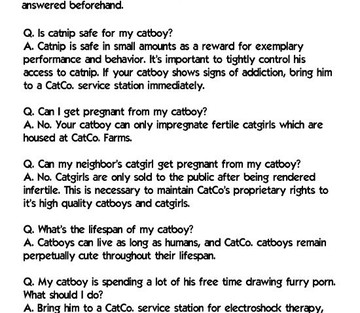 The Catboy Owners Manual - Page 15