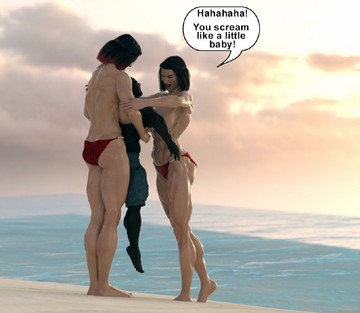 Twins at the Beach - Page 54