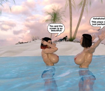 Twins at the Beach - Page 4