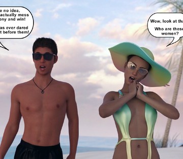Twins at the Beach - Page 38