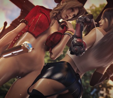 Tifa And Aerith