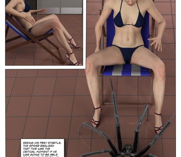 Spider vs Swimsuit Model - Page 4