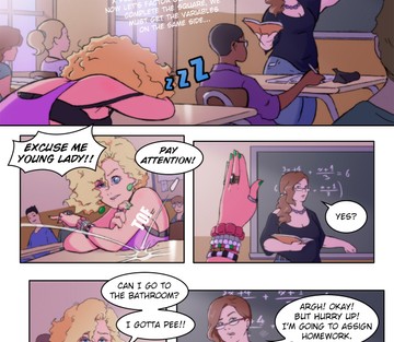Girls Bathroom - Page 3