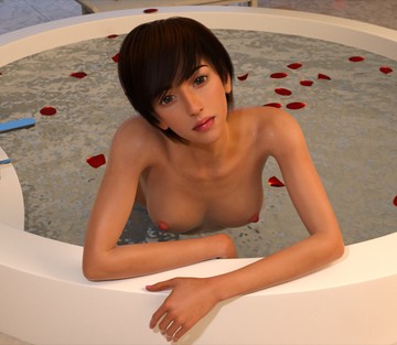 Girl Posing in Bath - Page 10