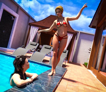 Pool Side Fun - Page 2