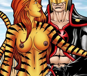 Tigra makes your meat sword purr - Page 15