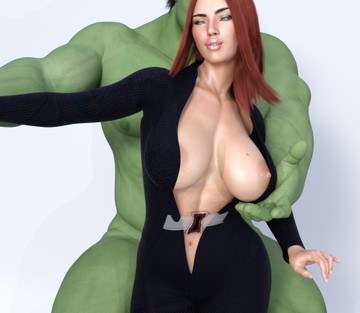 Black Widow Natasha Sun’s Gettin’ Real Hard - Page 5