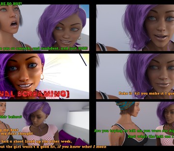 Ana and Lily Make a Porno 1 - Page 14