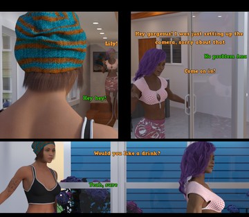 Ana and Lily Make a Porno 1 - Page 5