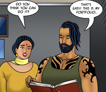 Issue 122 - Velamma get a Tattoo - Page 51