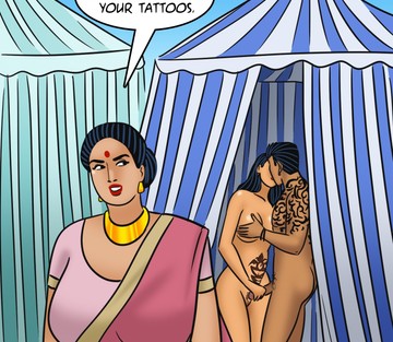Issue 122 - Velamma get a Tattoo - Page 22