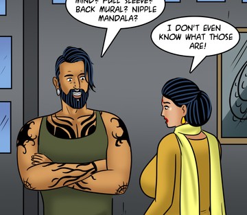 Issue 122 - Velamma get a Tattoo - Page 48