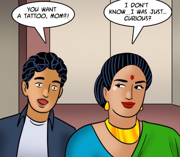 Issue 122 - Velamma get a Tattoo - Page 41