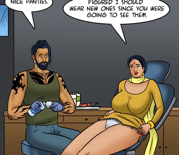 Issue 122 - Velamma get a Tattoo - Page 64