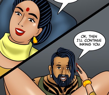 Issue 122 - Velamma get a Tattoo - Page 91