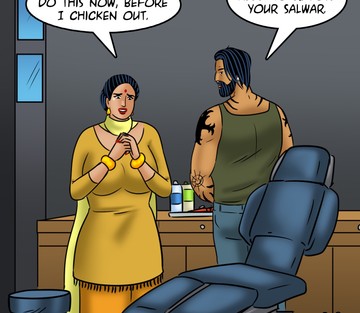 Issue 122 - Velamma get a Tattoo - Page 62