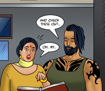 Issue 122 - Velamma get a Tattoo - Page 53