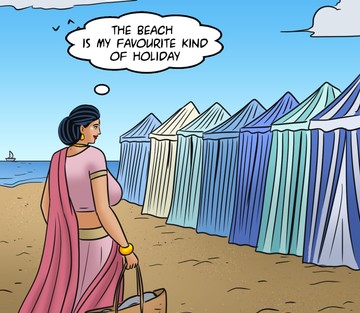 Issue 122 - Velamma get a Tattoo - Page 17