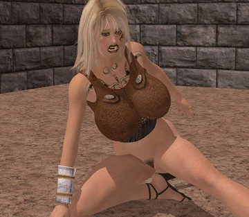 Minotaur vs. Barbarian Babe - Page 9