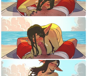 Beach Day in Xhorhas - Page 17