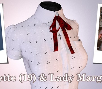 Bernadette (19) & Lady Margaret (61)