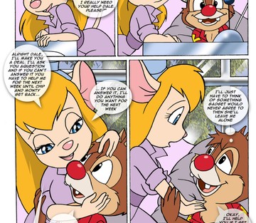 Issue 1 - Gadget's Bet, Gadget's Bum - Page 4