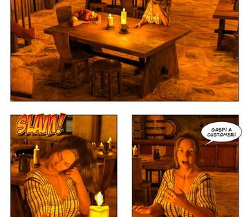 The bar maid