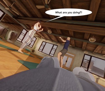 Unexpected Yoga Session - Page 15