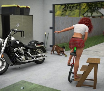 Miranda and the Unicycle - Page 3